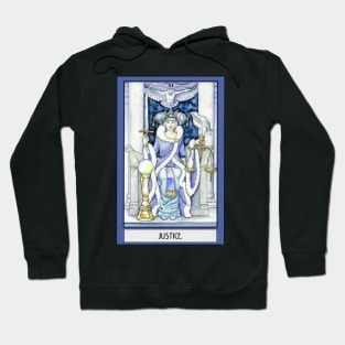 "Justice" Tarot Card Hoodie